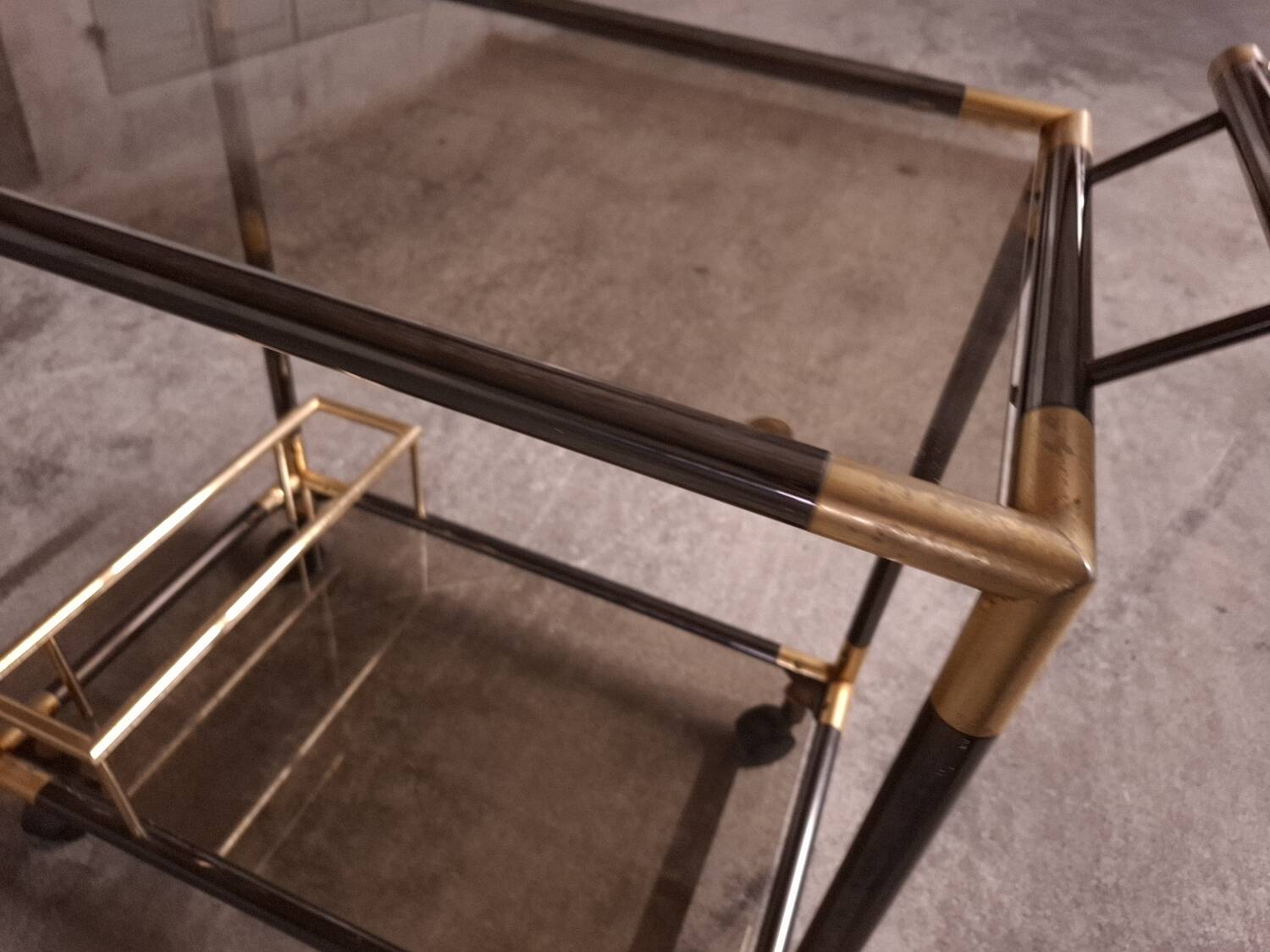 Vintage 80'S serving trolley