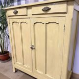Yellow patinated parisian buffet