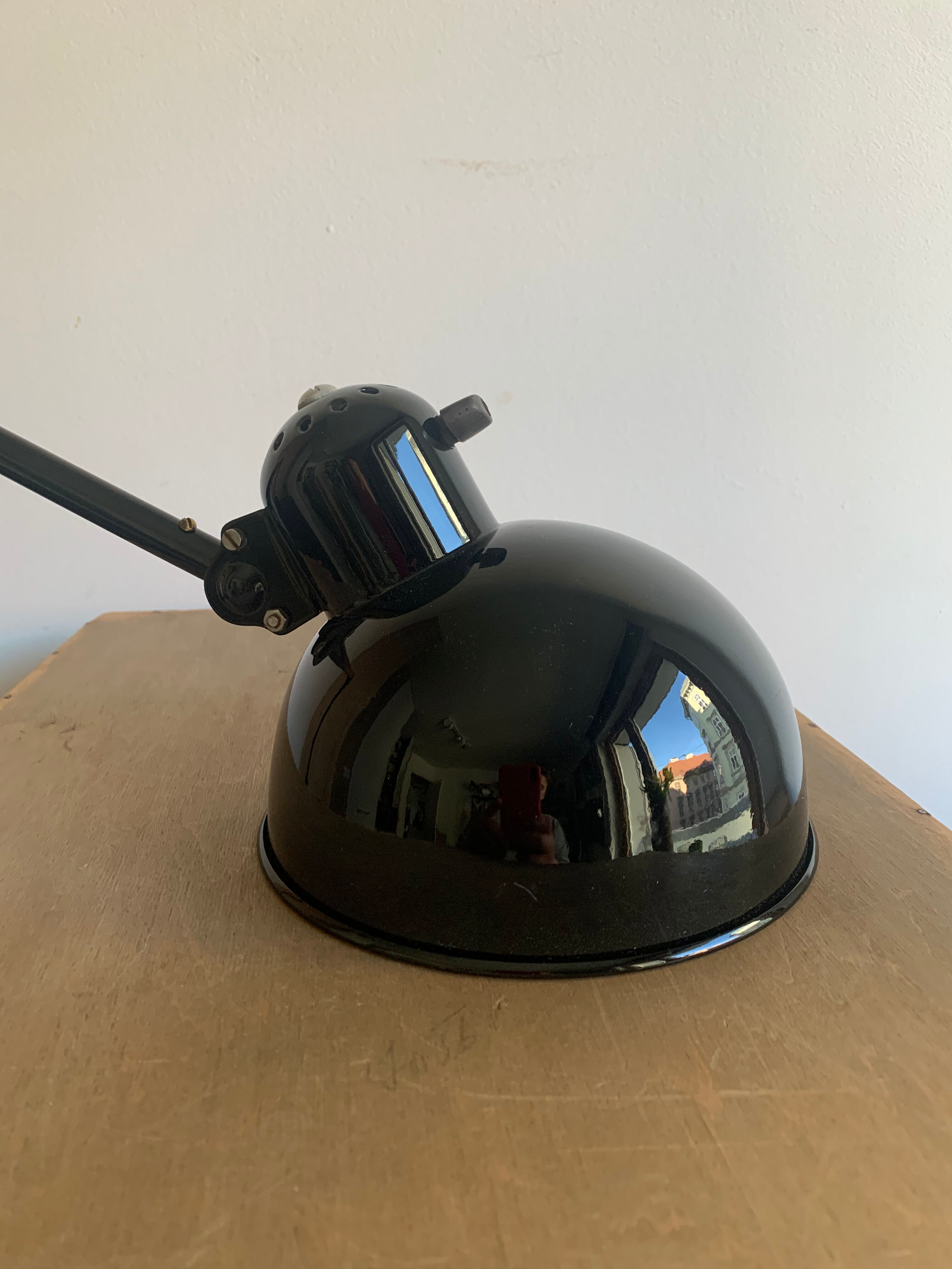 Wall Bauhaus Lamp, Germany, 1940s