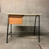 Vintage modernism desk with two drawers