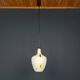 Multicoloured opaline glass pendant light from Murano by Stilnovo, Italy, 1950s.