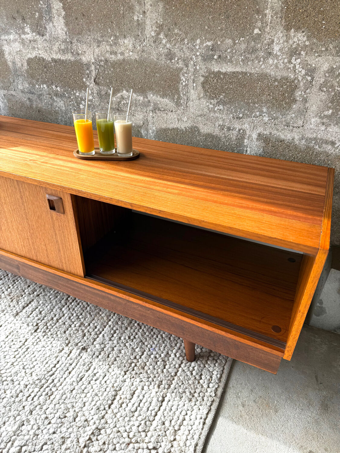 Scandinavian teak sideboard, 1970.