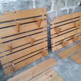 Pine wall shelves