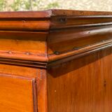 Semainier with support height in Mahogany
