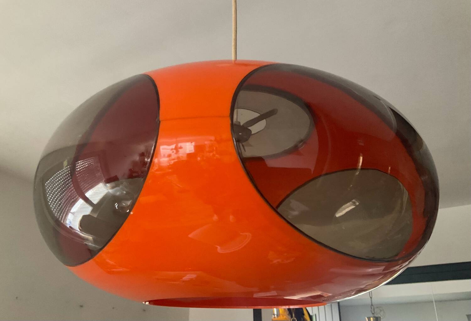Ufo pendant lamp by Luigi Colani from the 70s