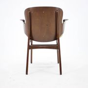1950s Hans Olsen Beech Shell Chair For Bramin Mobler, Denmark