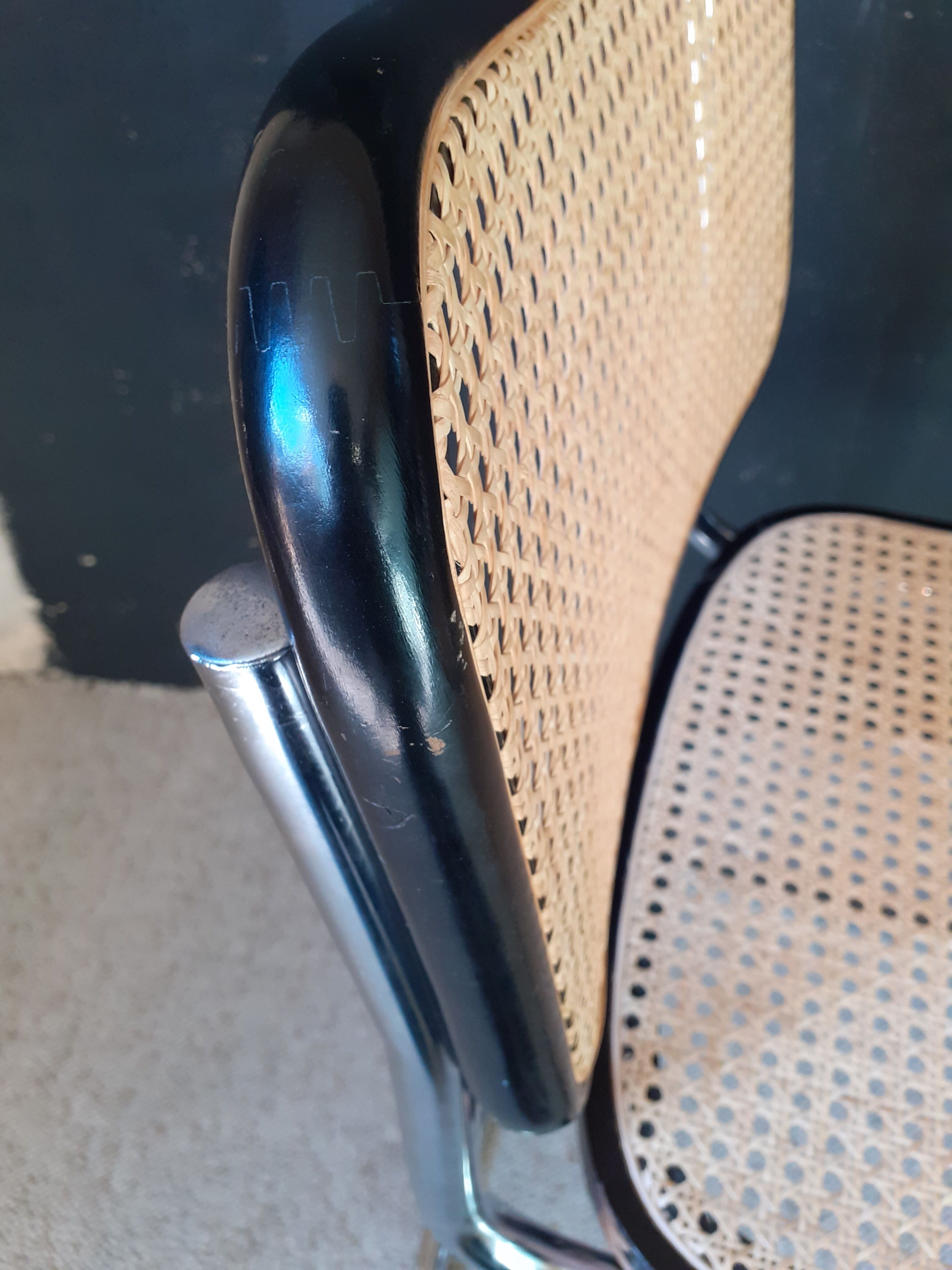 Pair of chairs B32 Breuer