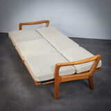 Mid-century Danish 3-seater sofa / daybed by Juul Kristensen (1970s)