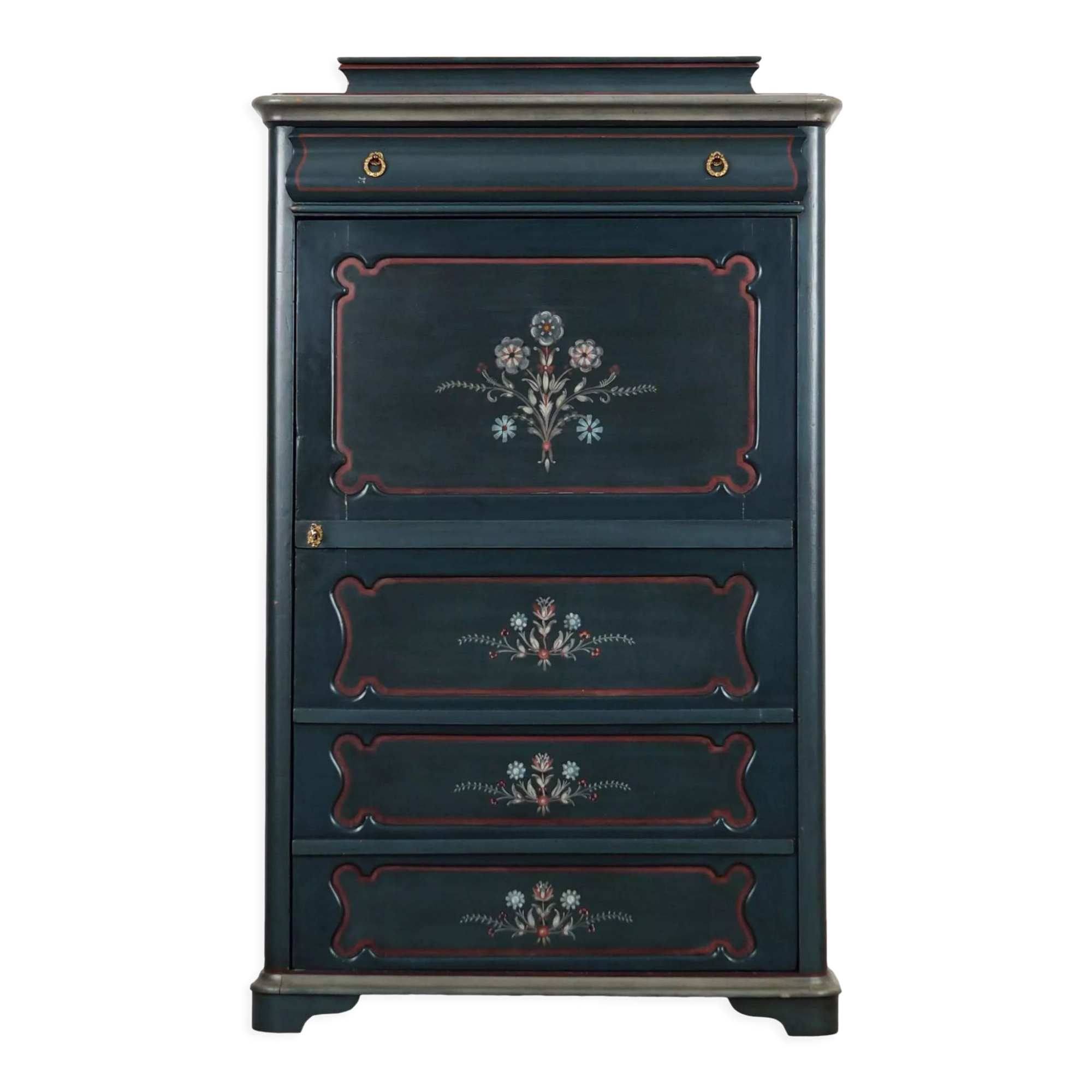 Pine laundry cabinet, Danish design, 1960s, production: Denmark