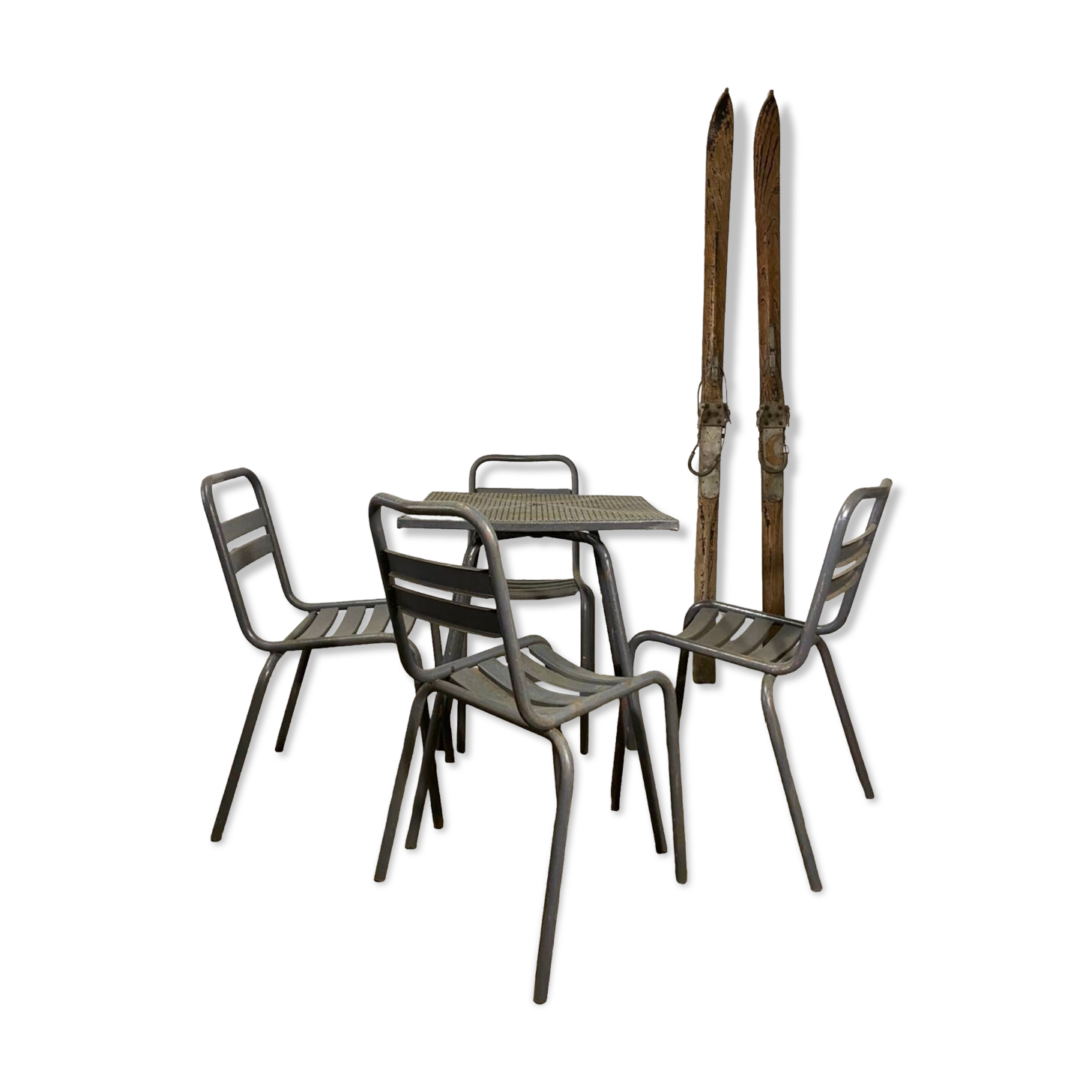 TOLIX chairs and table