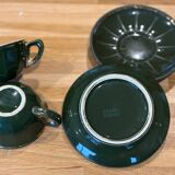 Paris bistro cups and its milk jug