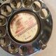 Wired English telephone bell in vintage Bakelite