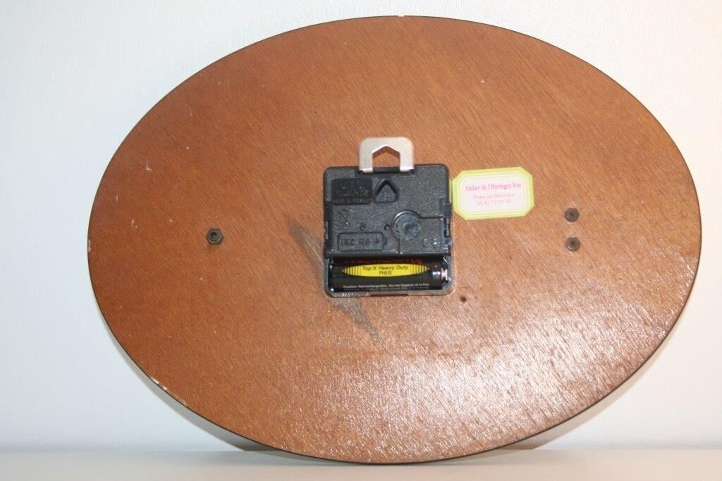 Pendulum wall Bayard vintage formica