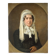 Portrait à l'huile d'une dame, XIXe siècle