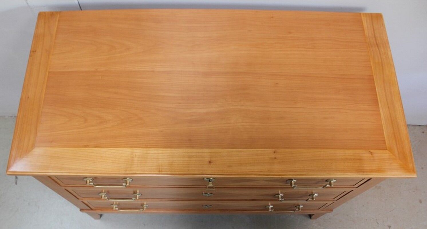 Modable in blond cherry wood, Louis XVI style - 1910