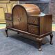 1930s English buffet bar in walnut and mahogany