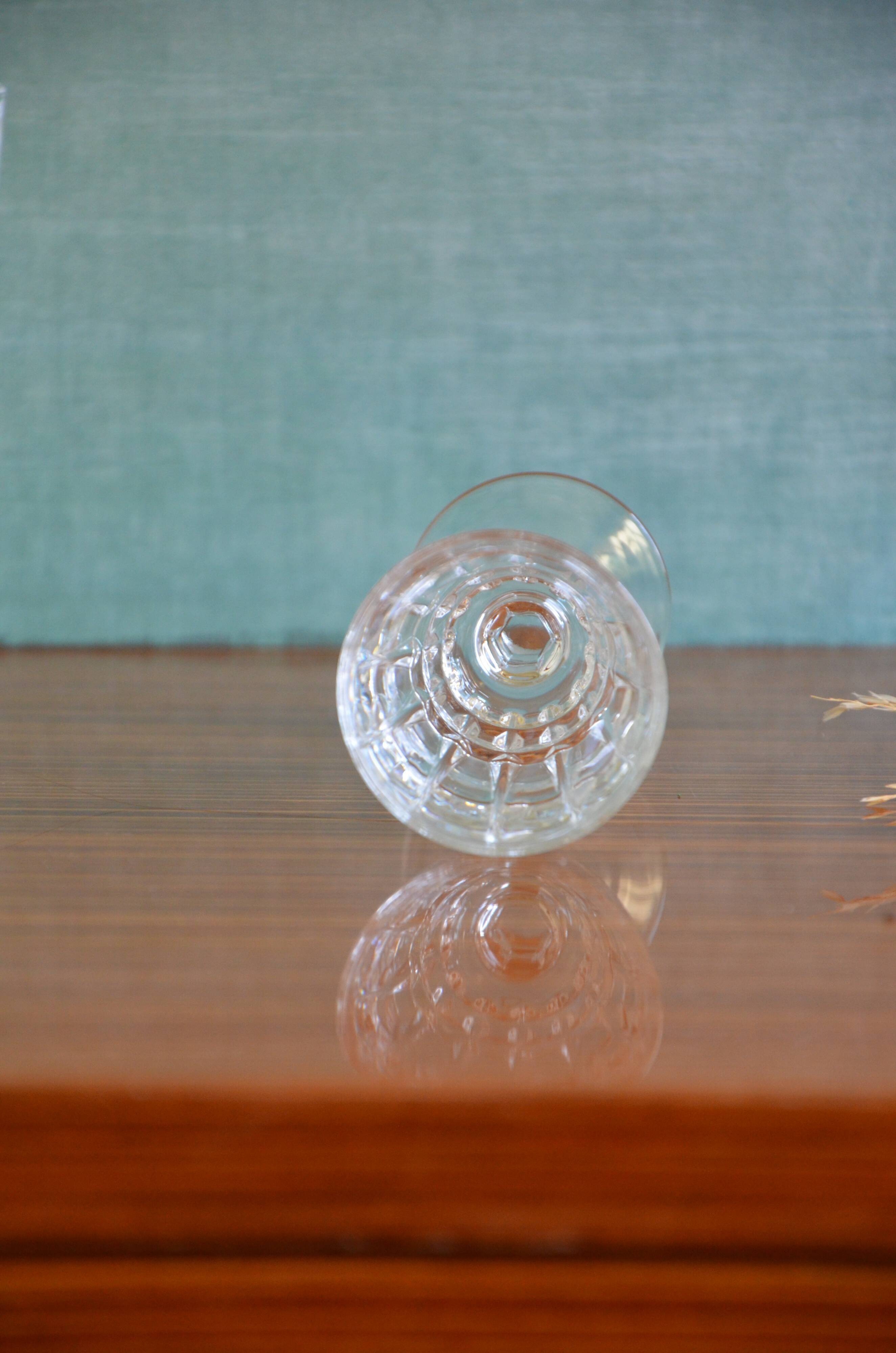 Set of 6 Arques crystal glasses