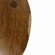 Tabouret tripode en bois naturel
