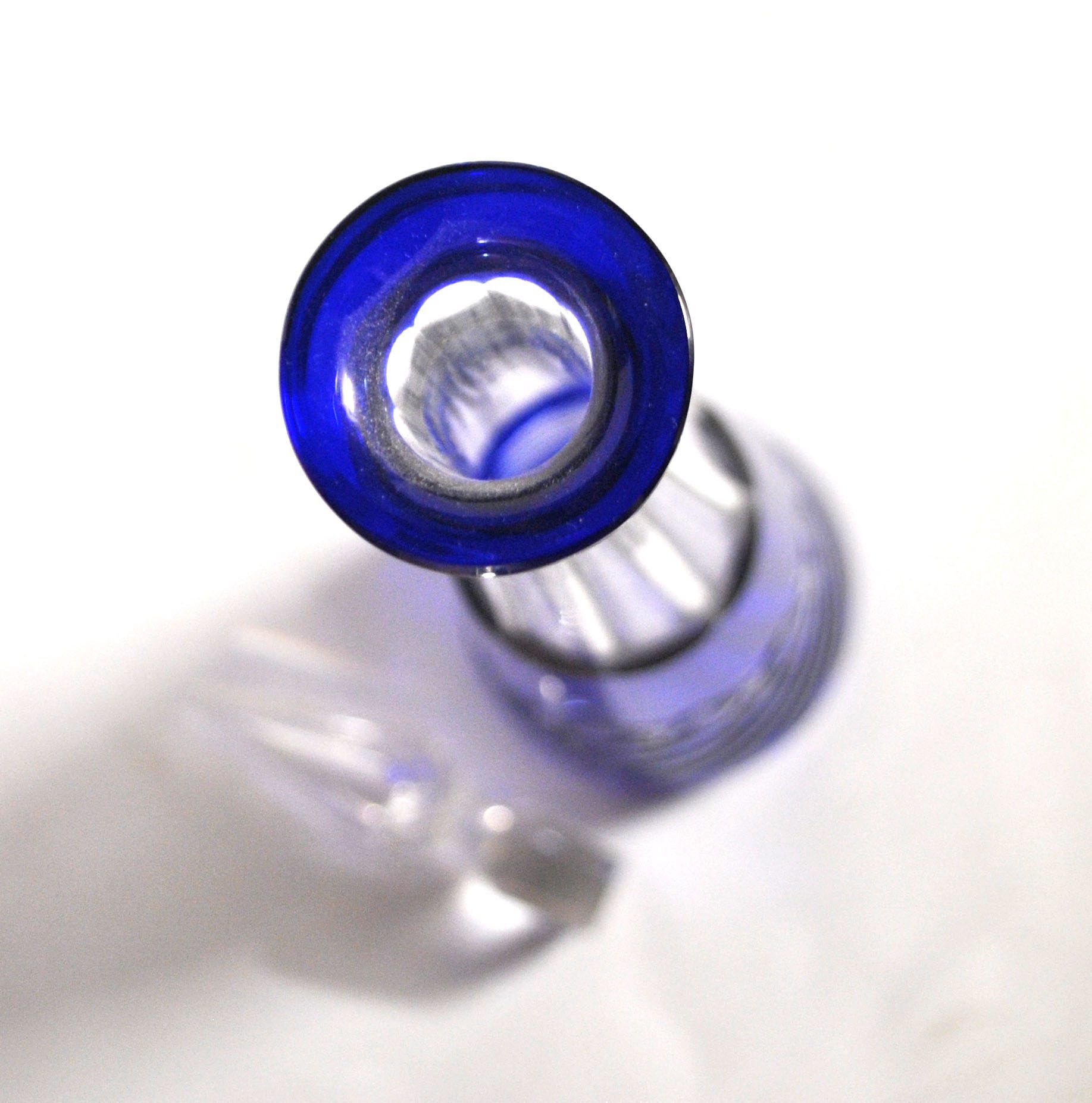 SAINT-LOUIS Metra Carafe in double-layered cobalt blue crystal – liqueur H31.5cm