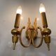 Brass Italian Sconces Set of 2 1970’s