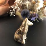Brass wolf