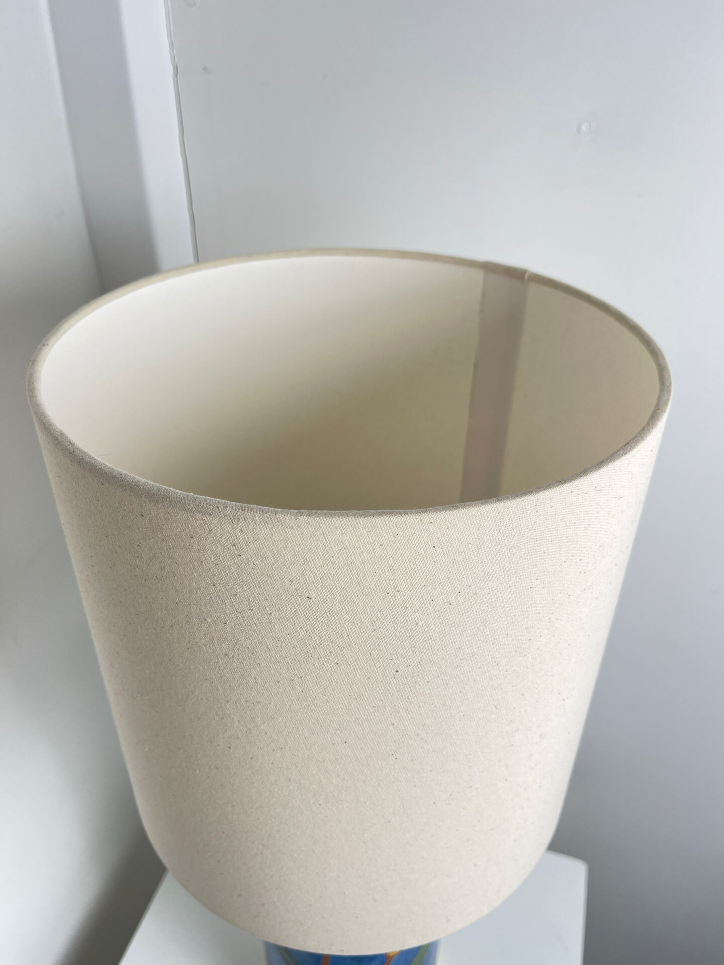 Lampe en céramique vers 1980