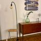 Steel wire and vintage scoubidou floor lamp 60