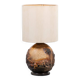 Vintage Danish ceramic relief table lamp, 1960’s