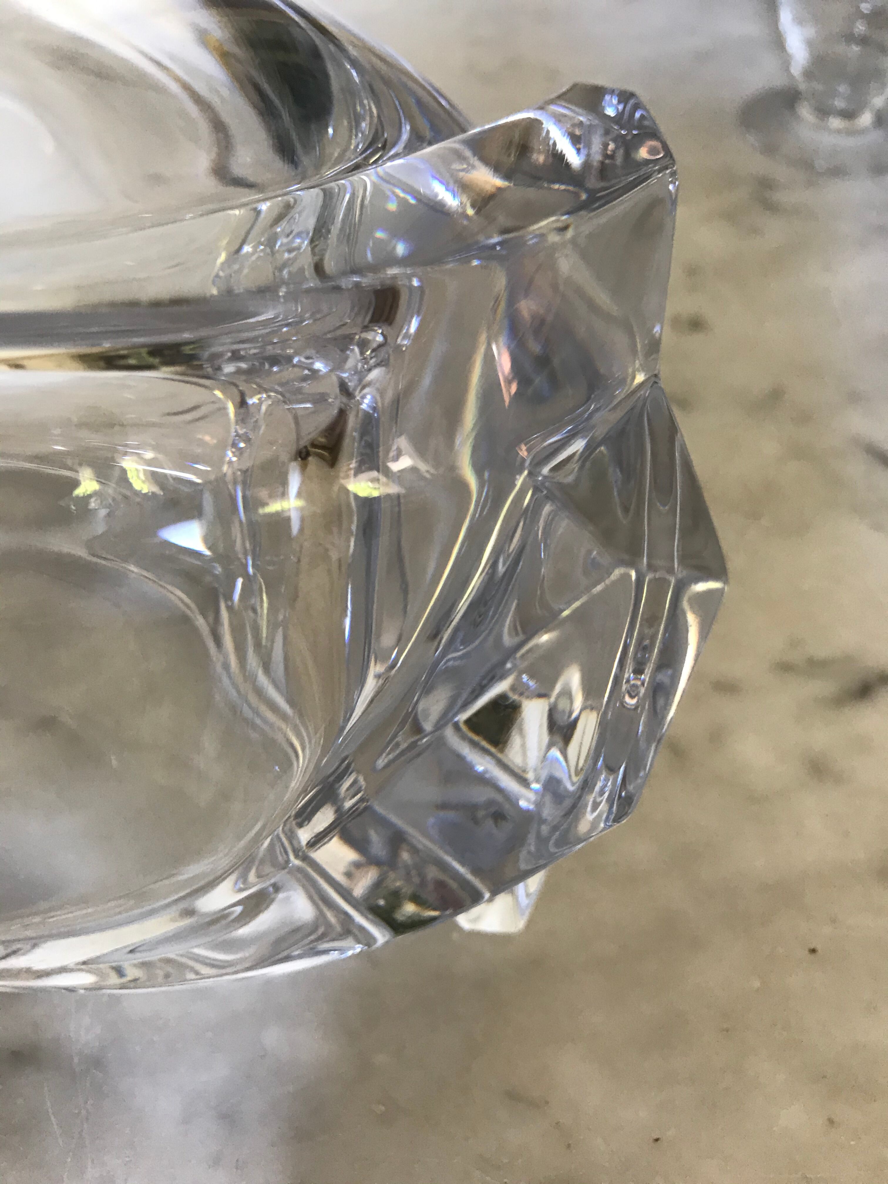 Crystal whisky carafe