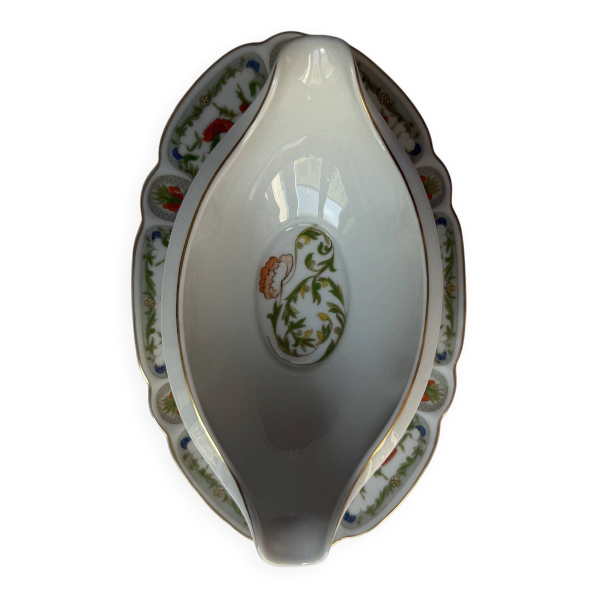 Haviland Limoges Sauce Boat - Mozart Chantoung