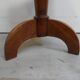Tabouret de piano vintage en chêne des années 1930