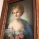 Tableau pastel de jeune fille
