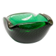 Green glass ashtray mid-century, Italy, 1970s