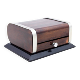 Art Deco cigar humidor and ashtray with drawer