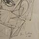 Portrait surréaliste, visage d'Apollon, Jean Cocteau