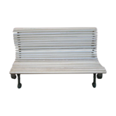 Banc de jardin ancien pied en fonte début 20eme