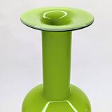 Vase opaline vert lime Otto Brauer