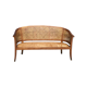 Old cane basket sofa