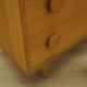 Ash veneer chest of drawers, Denmark, 1970s