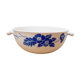 Salad bowl blue flowers