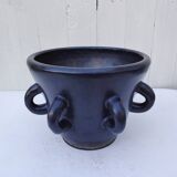 Large ceramic cache pot Accolay, vintage