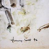 Watercolor "Circus" 1970s