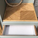 Vintage asymmetrical wardrobe
