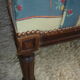 Fauteuil anglais dos droit