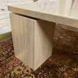 Travertine coffee table from the 70s
