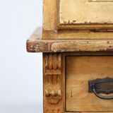 Rustic Farmhouse Painted Secretaire / Chest of Drawers