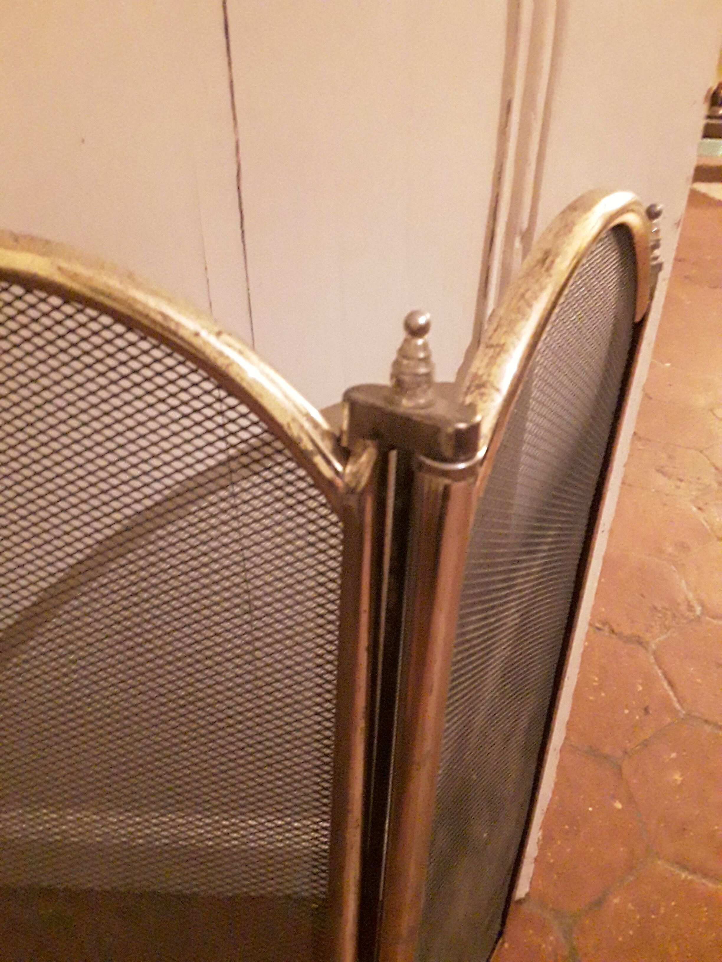 Fire wall with 4 vintage components