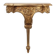 20th century Giltwood Wall Console in Louis XV Style, France