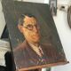 Portrait huile