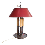Empire-style three-light bouillotte lamp